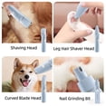 thumbnail image 6 of Dog Grooming Kit,Dog Clippers,Quiet Cat Clippers for Matted Hair, 3 in 1 Cat Grooming Kit with LCD Display, Cat Hair Trimmer for Paw Trimmer, 3 Speed, Cordless, IPX7 Waterproof Pet(Purple), 6 of 6