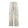 thumbnail image 4 of Halloween Pajama Pants Women with Pumpkin Pattern Long Sleep Pants | Stretch Elastic Waist Wide Leg Loungewear Cozy Spooky-Season Everyday Bottoms Camel L, 4 of 8