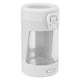thumbnail image 1 of Tarro con luz LED y lupa, tarro portátil para almacenamiento de cigarrillos, recipiente hermético transparente con cuchara, color blanco, 1 of 12