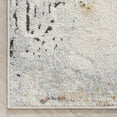 thumbnail image 3 of Well Woven Gela Abstract Paintsplash Light Blue Distressed 5'3" x 7'3 Area Rug, 3 of 8