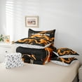 thumbnail image 6 of Castle Fairy Video Game 7-Piece Bedding Comforter Set for Teens Women Men,Abstract Orange Lightning King Bedding Sets,Gradient Gamer Ultra Soft Bed Sheets,Super Cozy Room Decor, 6 of 8