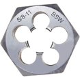 thumbnail image 3 of HUGFEGWE Hex Rethreading Die, BSW 5/8-11 Carbon Steel Thread Die, Hex Rethreading Die Machine Thread Die, Hexagon Taper Pipe CJB91-22816, 3 of 6