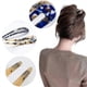 thumbnail image 5 of French Fork Tortoiseshell U Bun Barrette For Thin And Thick Hair, Classic Style, 5 of 5