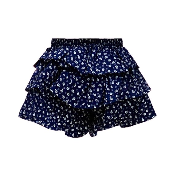 JLMSPLWG Girls Flowy Shorts Girls Shorts Size 10-12 Spandex Shorts for Girls Fluffy Shorts Clothes Warmer Skater Jeans Girls Clothes Size 8, 3-4 Years