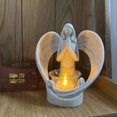 thumbnail image 2 of Portavelas OakiWay con forma de figura de ángel conmemorativo, 2 of 9