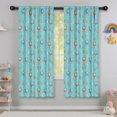 thumbnail image 5 of Blackout Kids Curtains,Multicolor Controllers Games Icons Blue Pattern Childrens Insulated Curtains Set Of 2,Bedroom Essentials,Toddler Room Decor 42"x63", 5 of 5