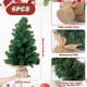 thumbnail image 2 of Molinillo de mesa con forma de miniárbol de Navidad artificial, pino de Navidad, 50 cm, 2 of 7