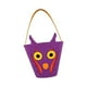 thumbnail image 2 of Bolsas de Halloween Bolsa de regalo para niños Ligera Reutilizable Multiuso para niños Favores de fiesta portátiles Tienda de juguetes Bolsa de asas Violeta mayimx Cesta de Halloween, 2 of 9