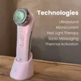 thumbnail image 4 of EvenSkyn Eclipse Microcurrent Facial Device for Deep Pore Cleaning, Lifting, Firming, and Collagen Stimulation - Microcurrent, Ultrasound & Red Light Therapy for Radiant Skin, 4 of 10