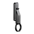 thumbnail image 3 of LYMAYTER Belt Key Clip Belt Loop Keychain Clip - Double Side Quick Release, Stainless Key Holder with Detachable Key Ring, 3 of 7