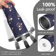 thumbnail image 2 of Floral 30oz Handheld Travel Tumbler with Handle – Double Wall Stainless Steel Insulated Cup, Flip Straw Lid, Leak-Proof & BPA-Free, Durable Hot & Cold Drink Mug,Thanksgiving, Xmas, Spring ,Flower, 2 of 6