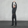 thumbnail image 7 of NonZero Gravity Men's Sauna Pants | Sweat Suit For Weight Loss | Slimming Fitness Wear For Cutting Fat (Black, Medium), 7 of 7
