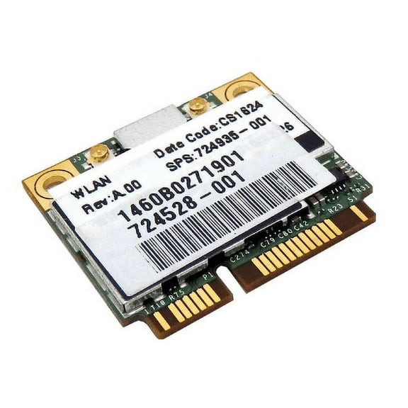 HP WLAN Broadcom BRCM1068 802.11ac 2x2 BT 4.0 Mini PCI-E Card 724935-001