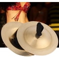 thumbnail image 3 of Dancing Zills, Brass Finger Cymbal Convenient Universal For Musical Instrument, 3 of 5