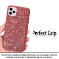 thumbnail image 3 of iPhone 11 Pro Max Case, Cellularvilla Luxury Bling Glitter Crystal Brilliant Diamond Back Hard PC Studded Soft TPU Bumper Shockproof Case Cover for Apple iPhone 11 Pro Max (2019), 3 of 3