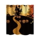 thumbnail image 1 of Cortina de Ducha con Estampado Digital de Halloween, Cortina de Baño, 1 of 1