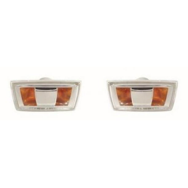 GOPARTS PAIR/SET Replacement for 2007 2009 Saturn Aura Hybrid Front