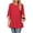 Red, variant on Maplenight Long Blouses for Women Slit 3/4 Sleeve Polka Dot Tunic Tops Relaxed Fit Business Office Dressy Blouses
