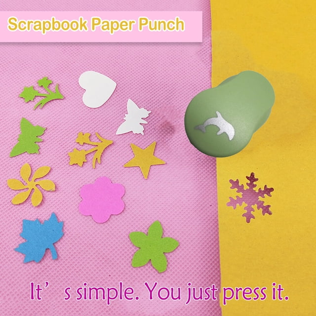 Hole Puncher Paper Punchers Circle Cards Labor-saving Decoration Tool Accessories Easy and Fast Manual Tools Consistent Design Dolphin