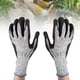 thumbnail image 3 of Guantes de seguridad impermeables para jardín, manoplas de nailon antideslizantes para manipulación, 1 par, 3 of 8