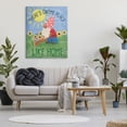 thumbnail image 2 of Stupell Industries Gnome Place Like Home Pun Playful Garden Creature, 36 x 48, Designed by Jennifer Ellory, 2 of 6