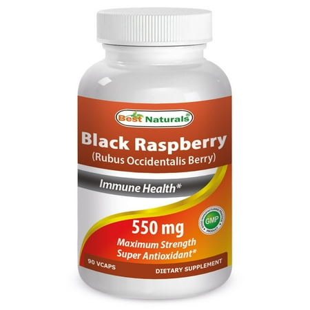 Best Naturals Black Raspberry 550 mg 90 Veggie (What's The Best Way To Remove Raspberry Seeds)