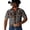 j110-Grey, variant on LIIPEE Western Cowboy Floral Graphic Shirt For Men Short Sleeve Turn Down Collar Button Up Shirts Male Comfortable Breathable Tops,L