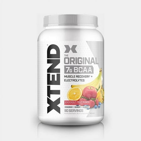 Xtend Original BCAA Post Work Muscle Recovery & Hydration Amino Acids, Watermelon, 30 Servings