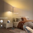 thumbnail image 4 of Lámpara de pie LED 2 en 1 marctronic 44 W 175 cm regulable con control remoto, 4 of 8