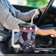 thumbnail image 5 of Beetlejuice Betelgeuse Large Capacity Car Cup, 40oz Stainless Steel Travel Mug With Handle, Double Layer Vacuum Insulated Cup, Coffee Cup , With Lid And Straw, Best Festivals Gift, Halloween Gift, Ch, 5 of 8
