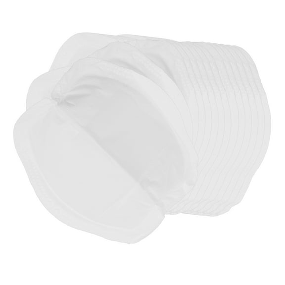 LOLIPPYY 24-Pack Disposable White Feeding Pads Soft, Breathable, Comfortable and Convenient for Daily Use