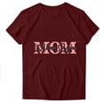 thumbnail image 1 of Blusas de Manga Corta para las Mujeres Divertido Impreso Cuello Redondo Tee, Vintage Humor Gráfico Blusas de Primavera para las Mujeres, 1 of 3