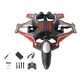 thumbnail image 2 of Avión de control remoto ligero y fácil de controlar, avión RC, juguete de planeo para exteriores rojo 1 Batería, 2 of 9