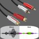 thumbnail image 3 of Extensor de cable de Sonido Masculino A Femenino, 30 cm de cable de extensión de Sonido Masculino A Femenino Para Ktv para reproductor de DVD, 3 of 7