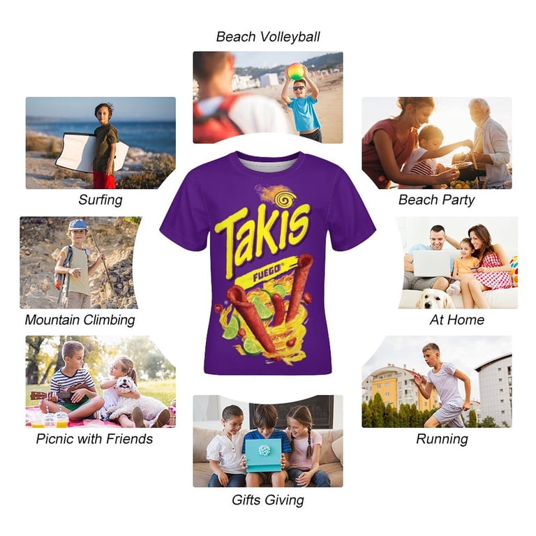 A2Z 4 Kids 3D grafisch T-shirt voor jongens en meisjes, ronde hals