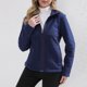 thumbnail image 5 of Ailaofu Womens Fleece Jacket Casual Colored All-purpose Full-zip Long-sleeved Fleece Jacket Winter Clothes for Women, 5 of 7