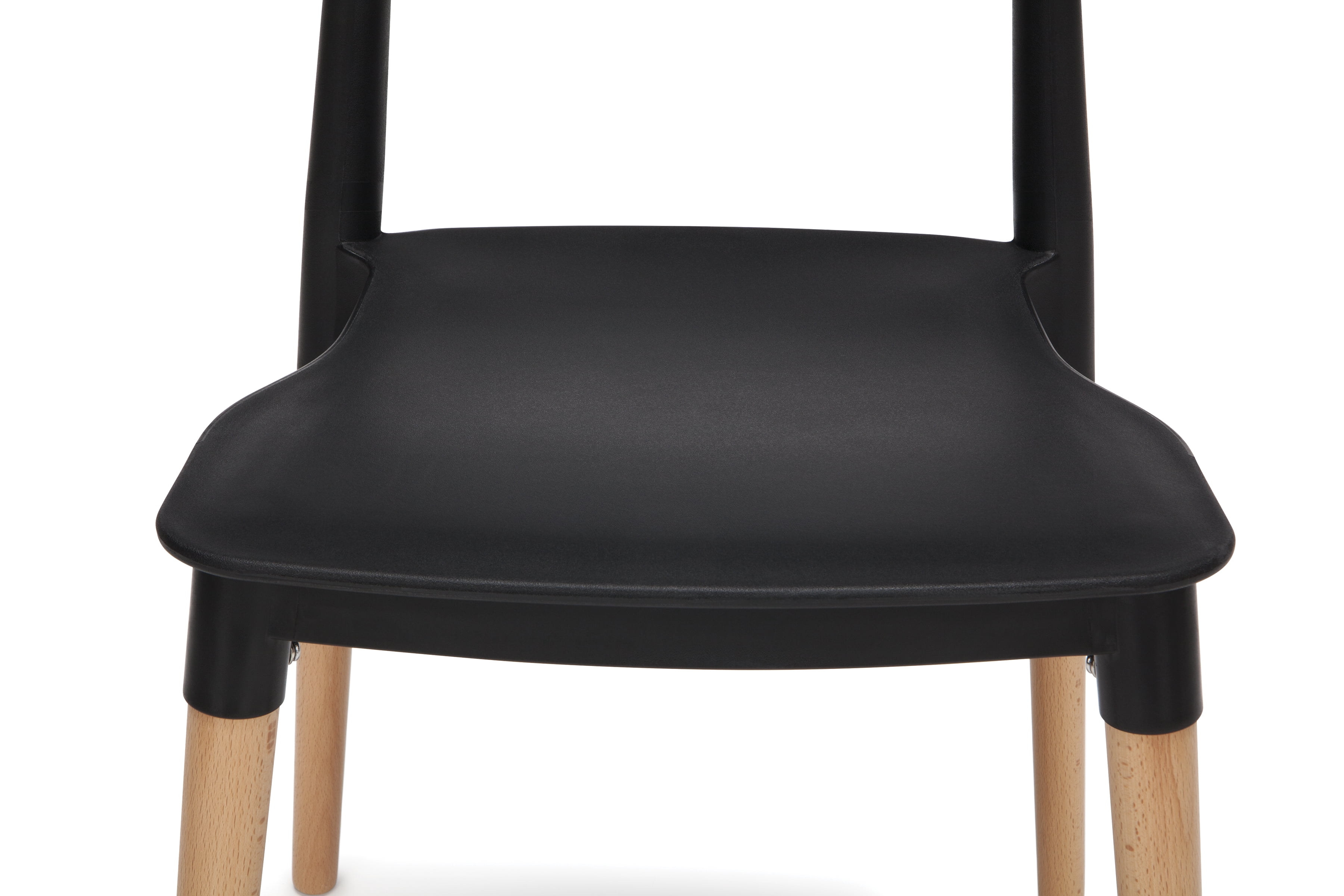OFM Dining Chair, Set of 4, Black