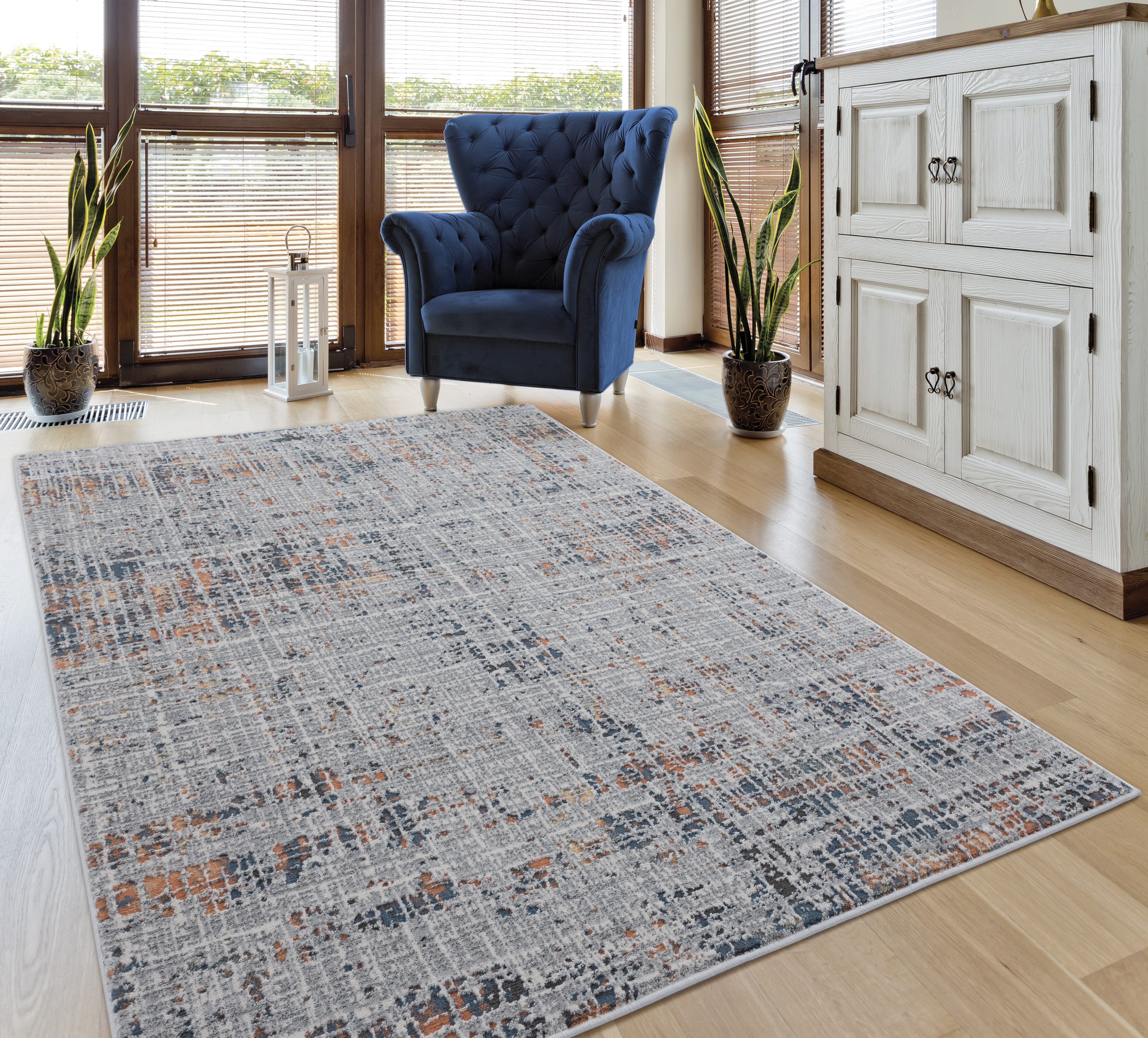 United Weavers Rushmore Reagan Modern Abstract Area Rug, Multi, 7'10" x 10'6"