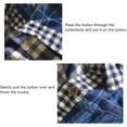 thumbnail image 2 of Grip Button Hook Helper Shirt Collar Buttoner Jeans Easy Buttoner Button Hook Aid Tool Lightweight Built-up Dressing Aid for Arthritis (Without Hook), 2 of 9