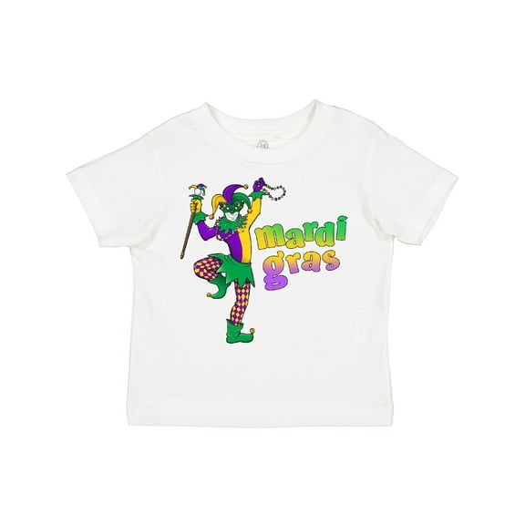 Inktastic Mardi Gras Jester Celebration Boys or Girls Toddler T-Shirt