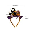 thumbnail image 3 of Halloween Pumpkin Headband DIY Kit for Children, Glow-in-the-Dark Pipe Cleaner Materials for Party Dress-Up and Spooky Fun, 3 of 7
