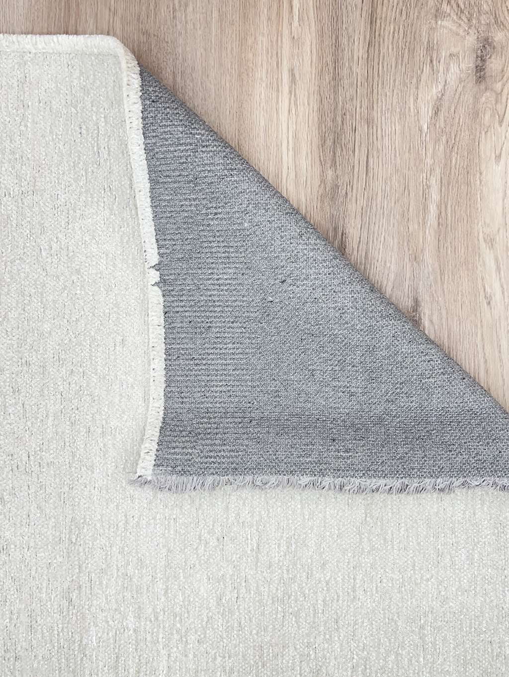 Alfa Rich 4x6 White Area Rugs for Living Room Bedroom Kitchen Decor Cotton Washable Pet Friendly