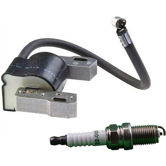OakTen Ignition Coil Spark Plug Pack compatible with 844548 for B-S Engine Model 295342, 295346