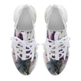 thumbnail image 5 of Purple Flowers Walking Shoes for Men Woman Lightweight Tennis Fashion Elastic Sports Shoes Cushion Basketball Shoes, 5 of 7
