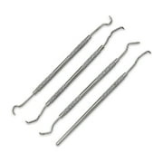 4 PC DENTAL PICK SET