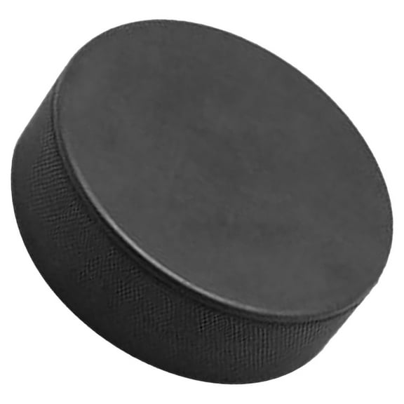 5pcs PU Hockey Pucks for Indoor and Outdoor Use Black Color Realistic Experience Versatile Training