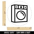 thumbnail image 2 of Washing Machine Self-Inking Rubber Stamp Ink Stamper - Purple Ink - Mini 1/2 Inch, 2 of 7