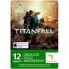 Interactive Commicat Xbox Live Titanfall 12-month Gold Card (