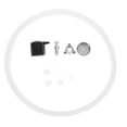 thumbnail image 1 of KAKOWELY steamer ring 1 Set Replacement Parts Set for Pressure Cooker Include Float Valve Sealing Ring Steam Release Valve and Anti-Block Shield for Pressure Cookers, 1 of 4
