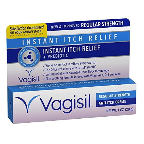 AntiItch Vaginal Crème, Regular Strength, 1 Ounce Packaging May Vary